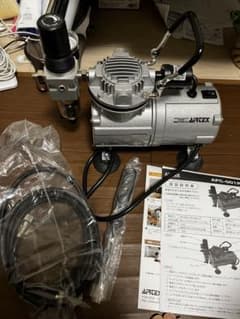 エアテックス APC-001R2 エアコンプレッサー、エアブラシセット - メルカリ