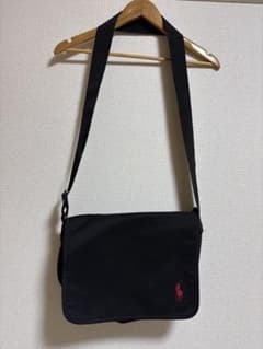 希少】Polo Ralph Lauren ラルフローレン メッセンジャーバッグ - メルカリ