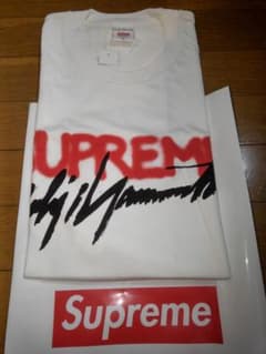正規品　SUPREME YOHJI YAMAMOTO logo tee tシャツのサムネイル