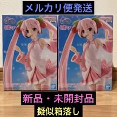 DM プワソン 未使用 セット メルカリ便 初音ミク BPEV BANPRESTO EVOLVE 桜ミク フィギュア セット - メルカリ
