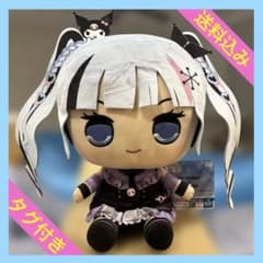큐루마루 SNOWMIKU KUROMI 봉제인형 태그 첨부