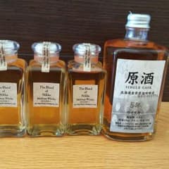 余市蒸留所限定原酒ウィスキー4本 セットのサムネイル