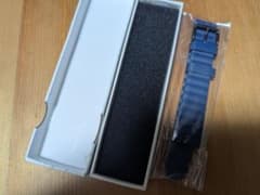スマートウォッチ 18mm バンド ネイビーバネ棒付きのサムネイル