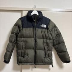 THE NORTH FACE ヌプシ ダウンジャケット カーキ Sのサムネイル