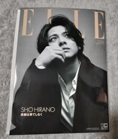 ELLE JAPON 2023年11月号増刊 平野紫耀 特別版のサムネイル