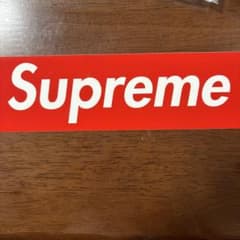 Supreme ロゴステッカー レッドのサムネイル