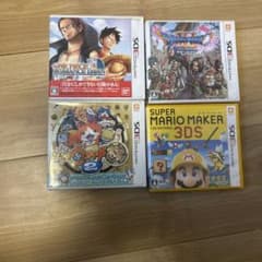 ニンテンドー3DS ソフト 4本セット まとめ売りのサムネイル