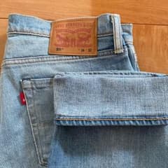 リーバイス 511 デニムパンツ ジーンズコーンミルズ社ユーロ製 赤耳 34 