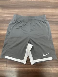 Nike Grey Mesh Half Shorts for Kids, Size M