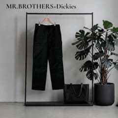 即完売 Dickies × MR.BROTHERS バーバーパンツ L ブラック - メルカリ
