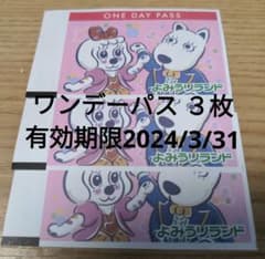 mucci様専用 ランドの乗り物乗り放題ワンデーパスのサムネイル