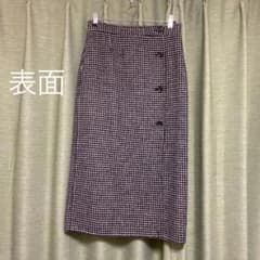 apart by lowrysチェック ロングスカート タイトスカートのサムネイル