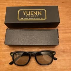 YUENN サングラス 黒縁 YUENN サングラス 黒縁 - メルカリ