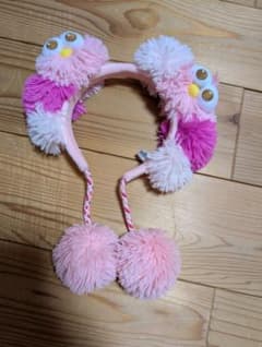 USJ フワフワカチューシャ ピンク 紫のサムネイル