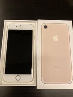 iPhone 7 Gold 128 GB SIMフリーのサムネイル