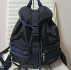 3093【未使用】レスポートサック SMALL VOYAGERリュック ネイビー