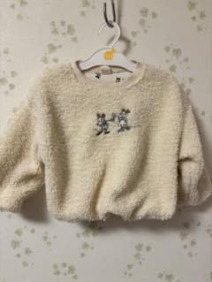 ミッキー ミニー 刺繍 ボア トップスのサムネイル