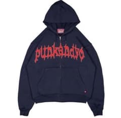 スケートボード punkandyo SK8 ZIP UP NAVY xs punkandyo SK8 ZIP UP NAVY xs - メルカリ