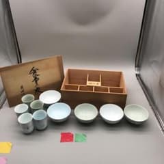 食事の友　食器まとめ売り　セット売り　有田焼　木箱付き　OR 食事の友 食器まとめ売り セット売り 有田焼 木箱付き OR - メルカリ