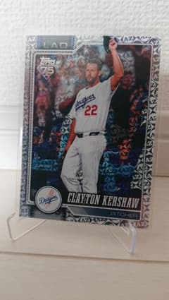 クレイトン・カーショー MLBカード 75周年記念のサムネイル