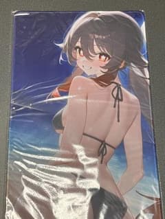 u*3様 美少女 キャラクタープレイマット 胡桃のサムネイル