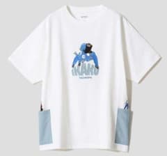 graniph タチコマ 刺繍 Tシャツ ホワイト XLのサムネイル
