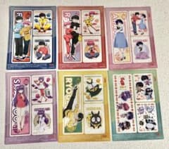 らんま　オリジナルクリアシール　コンプリート♡のサムネイル