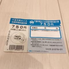 千葉市粗大ゴミ処理手数料納付券 750円分 - メルカリ