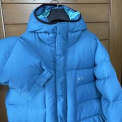 極美品/サイズL/OAKLEY/ダウン60％撥水防風/Wジップダウンジャケット