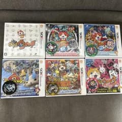 妖怪ウォッチ Nintendo 3DS ソフト 6本セット - メルカリ