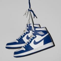 AIR JORDAN 1 RETRO HIGH OG STORM BLUE 28のサムネイル