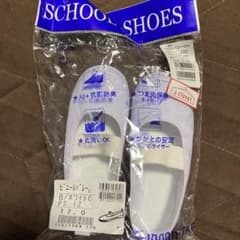 スクールシューズ 白17cmのサムネイル