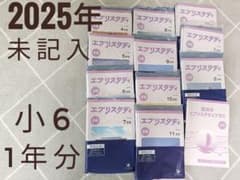 Z会 エブリスタディ 小6 1年分 2025年 未記入 - メルカリ