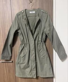 カーキ色モッズコートのサムネイル