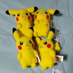 ポケットモンスター いろんなおかおぬいぐるみ～ピカチュウ～30th