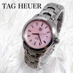 ✨希少✨TAG HEUER タグホイヤー リンク デイト ピンクシェル文字盤 ✨希少✨TAG HEUER タグホイヤー リンク デイト ピンクシェル文字盤
