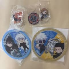 呪術廻戦 五条悟 缶バッジ・アクリルスタンド・アクリルコースター セット 呪術廻戦 アクリルスタンド コースターセット - メルカリ