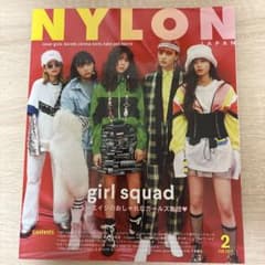 NYLON JAPAN 2017年2月号 girl squadのサムネイル