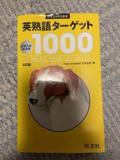 英熟語ターゲット1000 大学入試出る順のサムネイル
