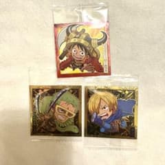ワンピース ウエハースシール ルフィ、ゾロ、サンジのサムネイル