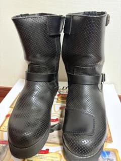 厚底イーグル 24.5cm パンチングブラック - メルカリ