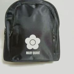 MARY QUANT 黒 リュック フラワーロゴのサムネイル