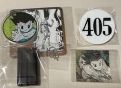 冨樫義博展  ハンターハンター　ジオラマ  ハンターバッジ ステッカー ゴンのサムネイル