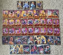 ドラゴンボール ガム カード 46枚 ENSKY 日本製 レア SR 片面全キラ