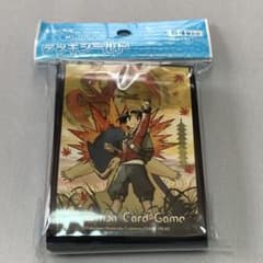 ポケカ　デッキシールド　ヒビキ＆バクフーン1点