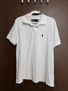 Polo by Ralph Lauren ポロシャツ ロゴ刺繍 白のサムネイル