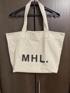 MHL マーガレットハウエル トートバッグ グレーのサムネイル
