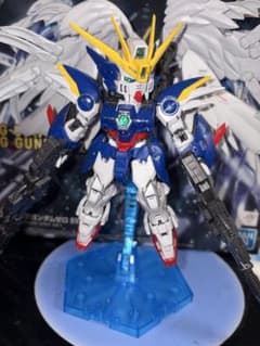 チ*ノ様 MGSD ウイングガンダムゼロカスタム　組み立て済みのサムネイル