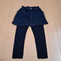 キッズ スカッツ デニムスカートレギンスのサムネイル