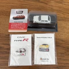 精巧なCIVIC RS（SB1）箱無 INTEGRAとCIVIC のバッチ２点 精巧なCIVIC RS（SB1）箱無 INTEGRAとCIVIC のバッチ2点 - メルカリ